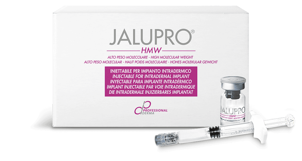 Jalupro HMW skinbooster — Professional Derma originalförpackning.